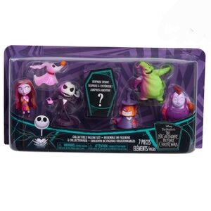 Disney Tim Burton's The Nightmare Before Christmas Figure Set